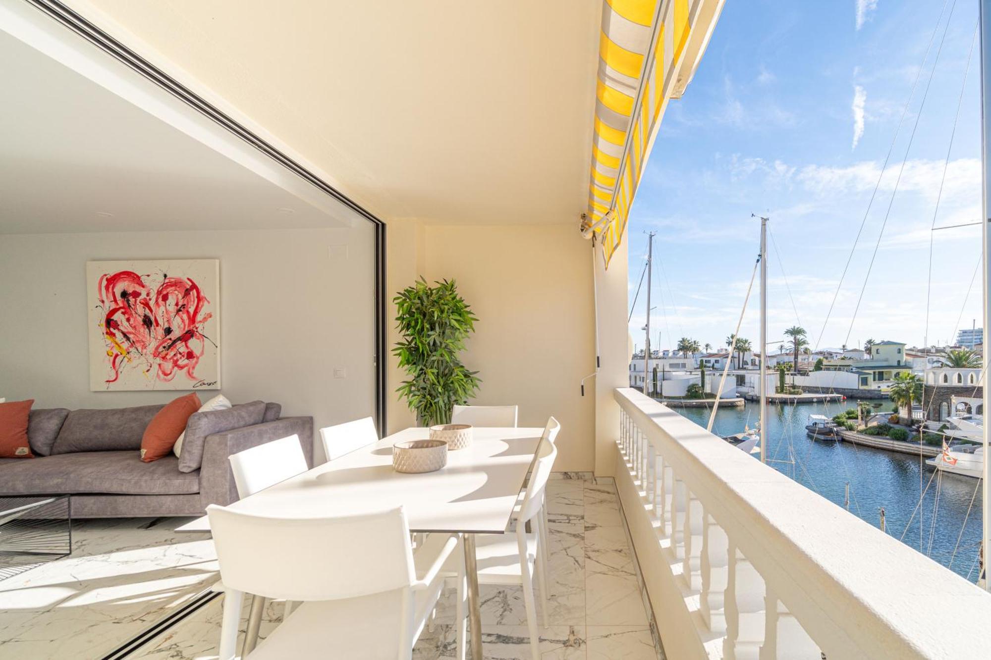 Appartamento Moderno Apartamento Frente Al Canal Con Terrazas Empuriabrava Esterno foto